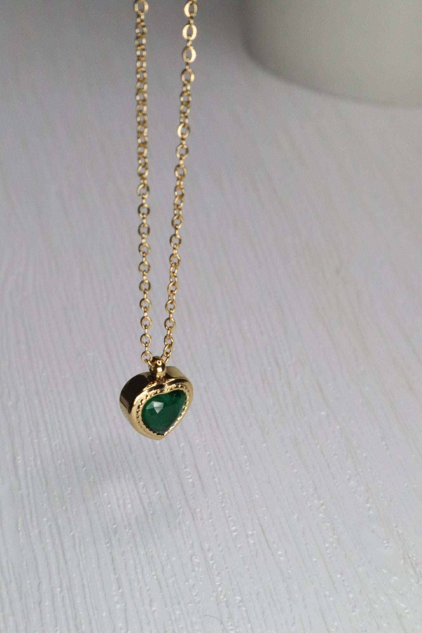 Green Oasis stainless steel Necklace