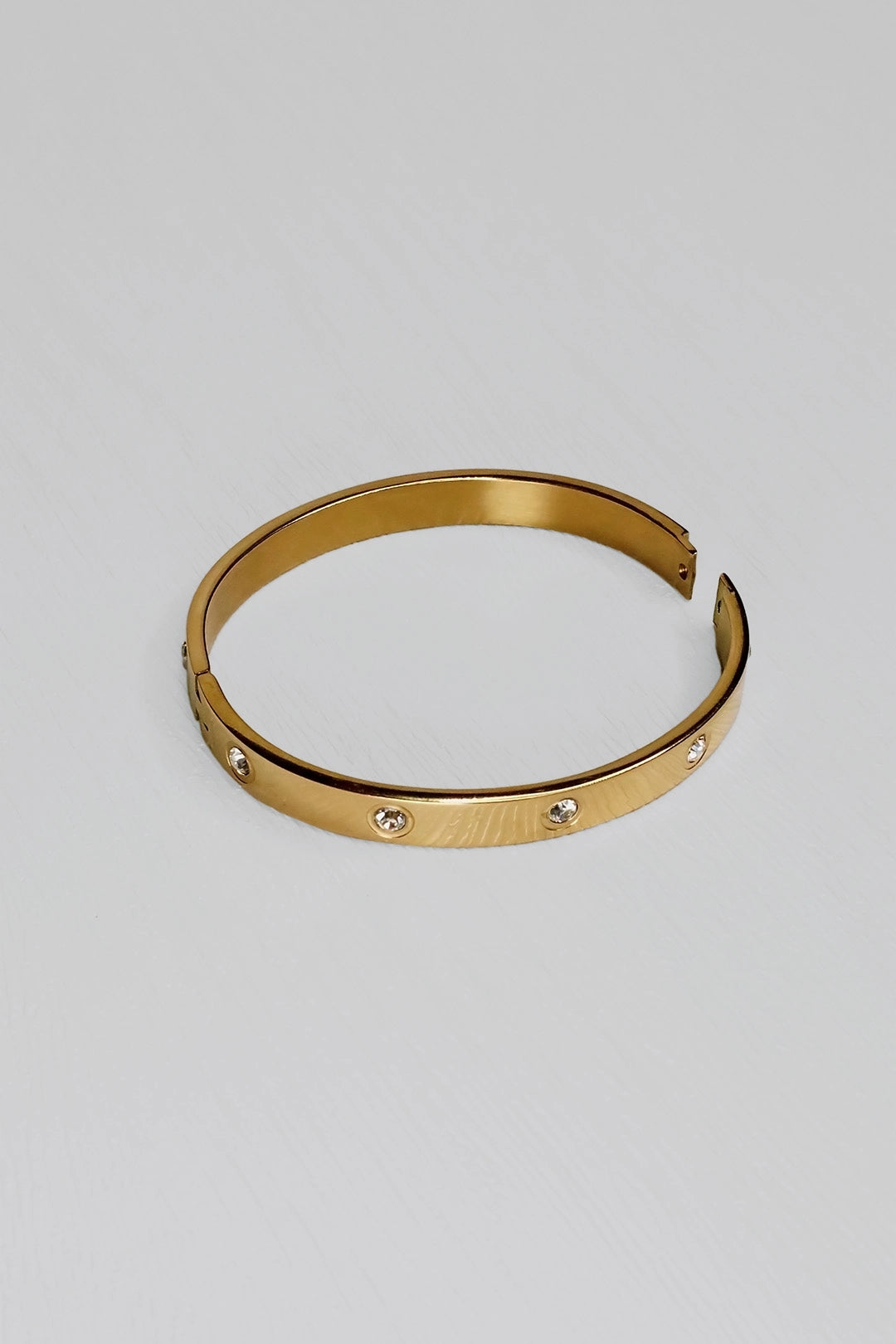 Custom stainless steel bracelet with sleek polished design – part of the Palusci fine jewelry collection